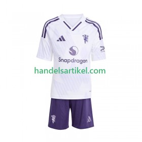 Manchester United Kinder Auswärts Trikotsatz 2025/26 Kurzarm